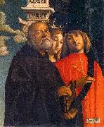 Saints Benedict, Thecla, and Damian Marescalco, Il
